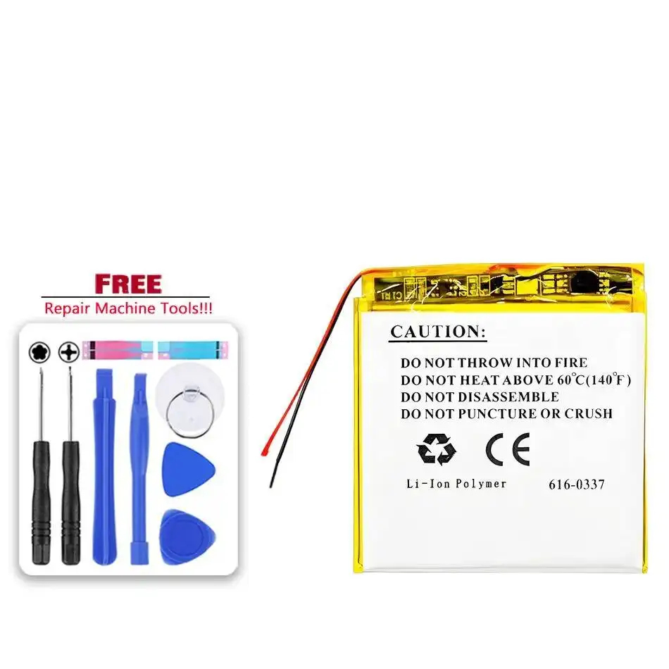 Battery 616-0640 616-0407 For Apple iPod Nano 1 2 3 4 5 6 7,7Th Nano7 Nano6 Nano4 Nano3 Nano2 Nano1, MB903LL/A;616-0639 MP3 MP4