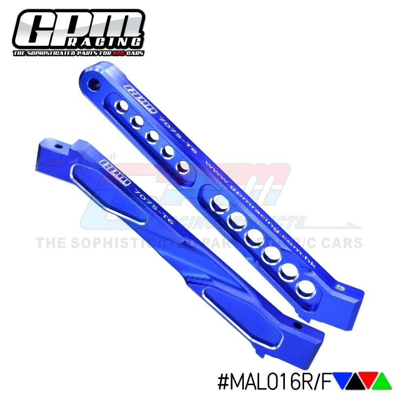 

GPM Aluminum 7075 Front+Rear Chassis Brace For ARRMA 1/7 Limitless V2 Speed