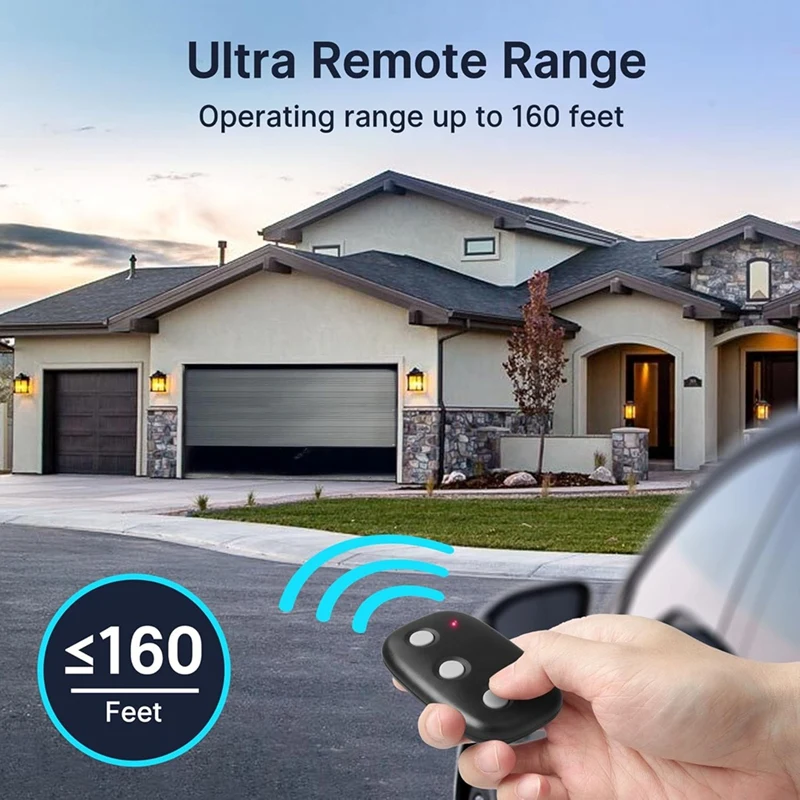 2Pcs For MCT-3 Linear Megacode Garage Door Opener Remote LD033 LD050 LS050