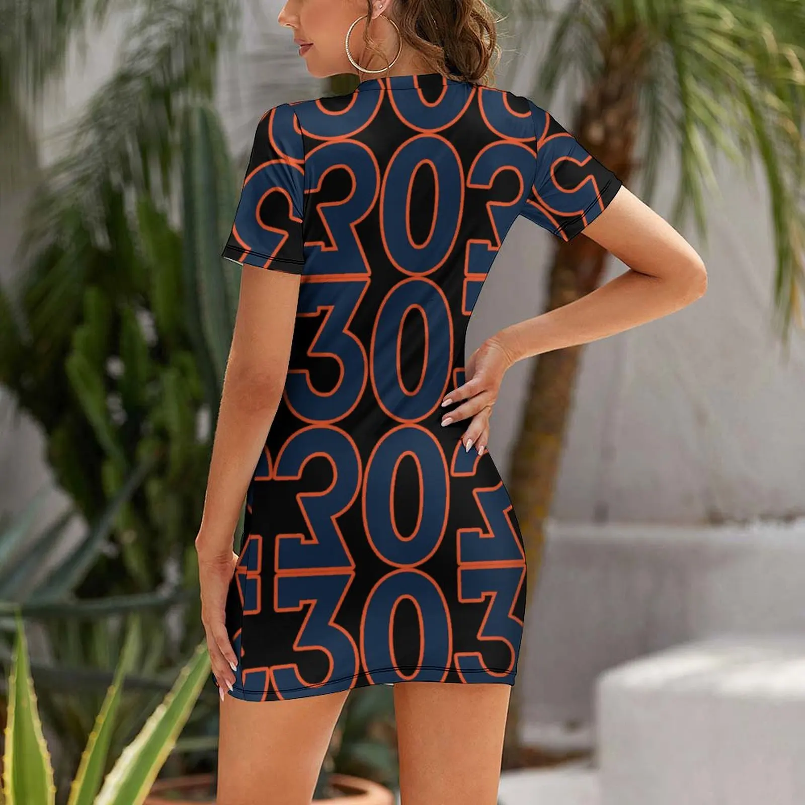 Sexy Denver LYFE The 303   Classic For Sale Short Sleeved Dress Humor Graphic  Vacations  Woman's Gown Strappy Dress Cute