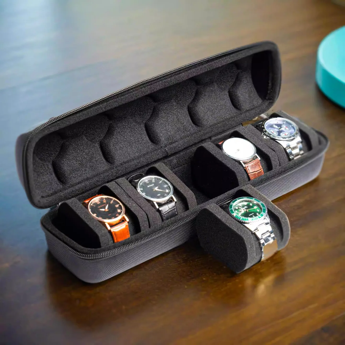 portable-travel-watch-storage-box-multi-compartment-watch-case-protective-dustproof-anti-pressure-storage-for-wristwatches