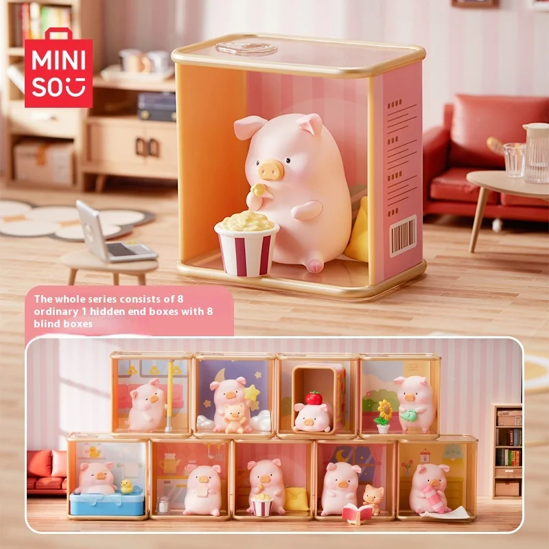 

LuLu The Piggy Cozy Time Series Blind Box Lulu Piggy Anime Figure Doll Mystery Box Canned Model Cute LuLu Toys Model Toys Kids