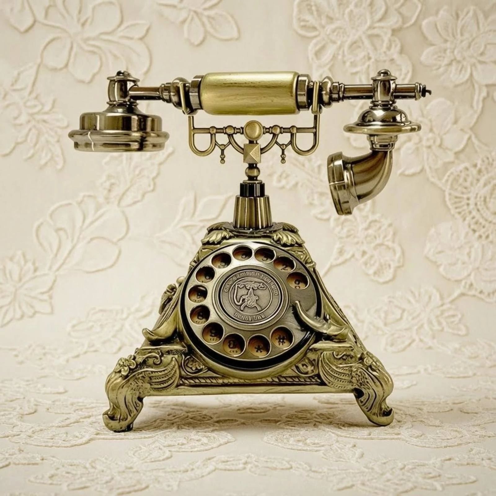 Vintage Tabletop Telephone No Batteries Needed Corded Rotary Telephone Rotary Phone