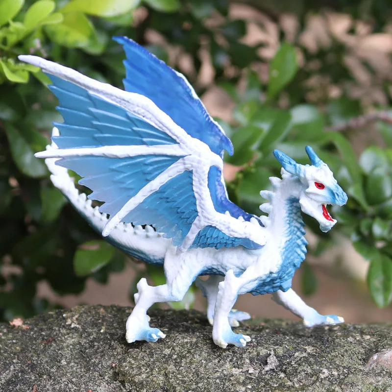 New Mini Savage Science Fiction Dragon Figurines Model Mythical Beast Dragon Dinosaur Toy PVC Action Figures Collection Kid Toys