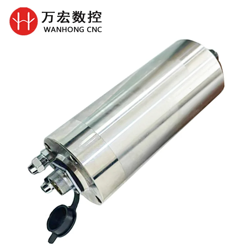 Шпиндель с ЧПУ 1,5 кВт 2,2 кВт 3,2 кВт CS Двигатель шпинделя с водяным охлаждением 24000 об/мин для фрезерного станка с ЧПУ