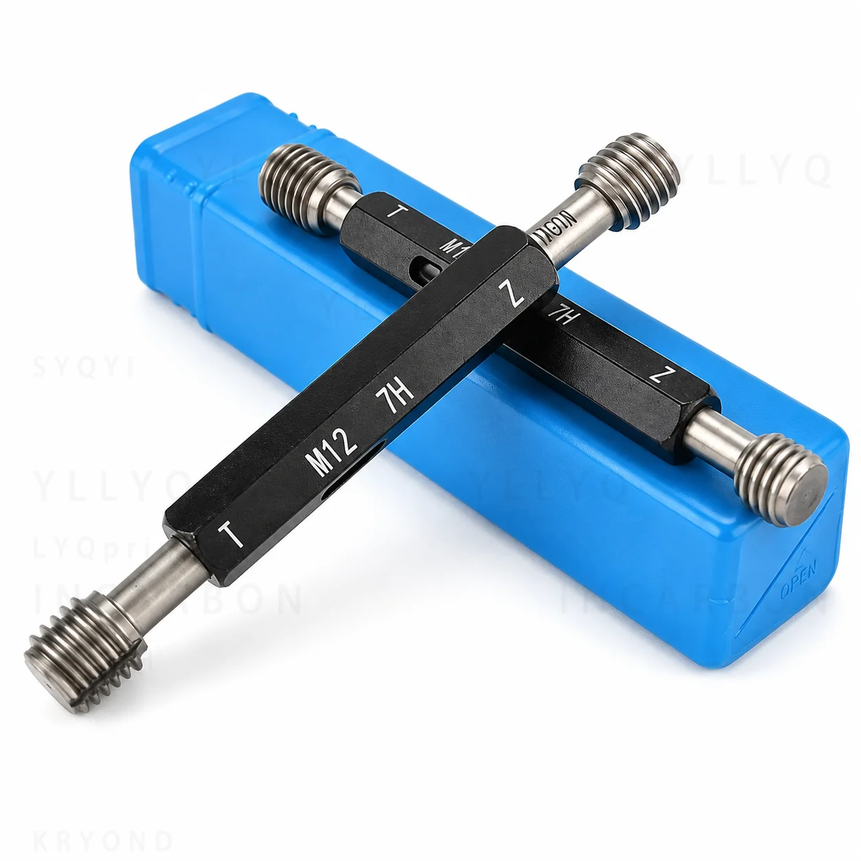 1PCS M59-M60 7H Metric Fine Thread Plug Gauge Steel Internal Thread Gauge X0.5/0.75/1/1.25/1.5/2/3/4/5.5 Measuring Tool