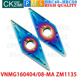 VNMG160404-MA VNMG160408-MA ZM1135 Carbide Insert External Internal Turning Inserts Tools VNMG 1604 CNC Metal Lathe Cutting Tool