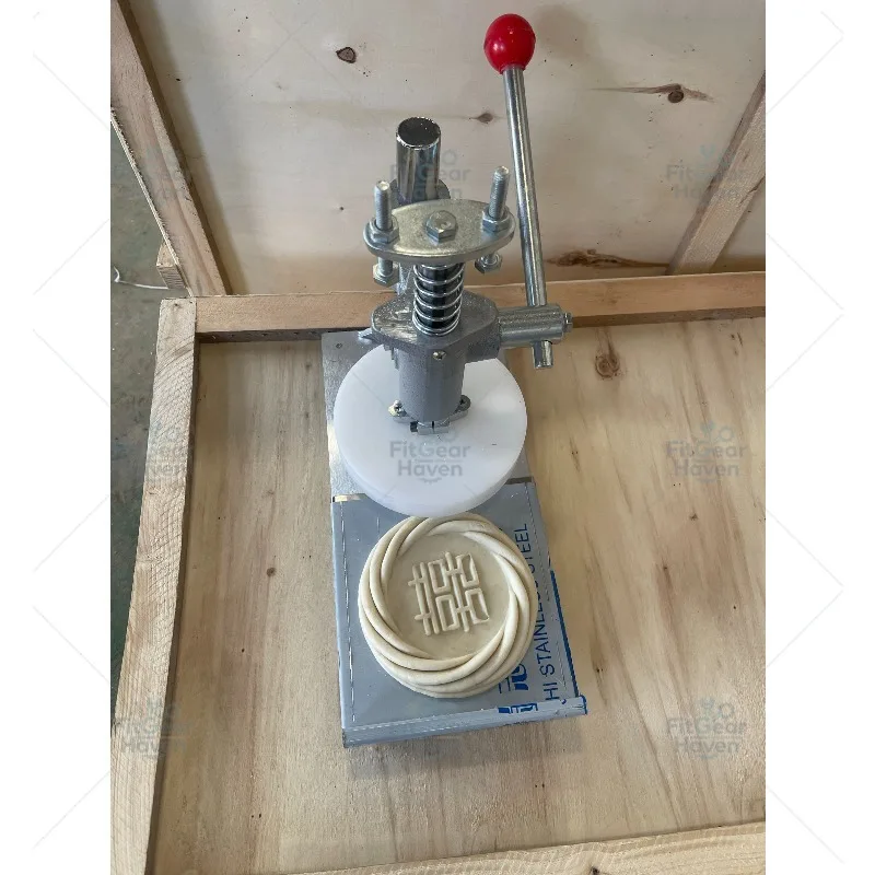 New manual cake press, biscuit pizza machine, hand-held cake, hand-pressed large cake machine, commercial pattern