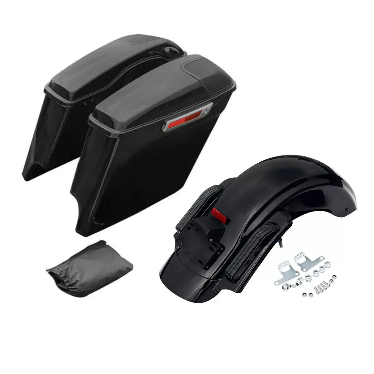 

Натянутый задний крыло для мотоцикла, 5 дюймов, для Harley Touring Road Glide 2014-2024