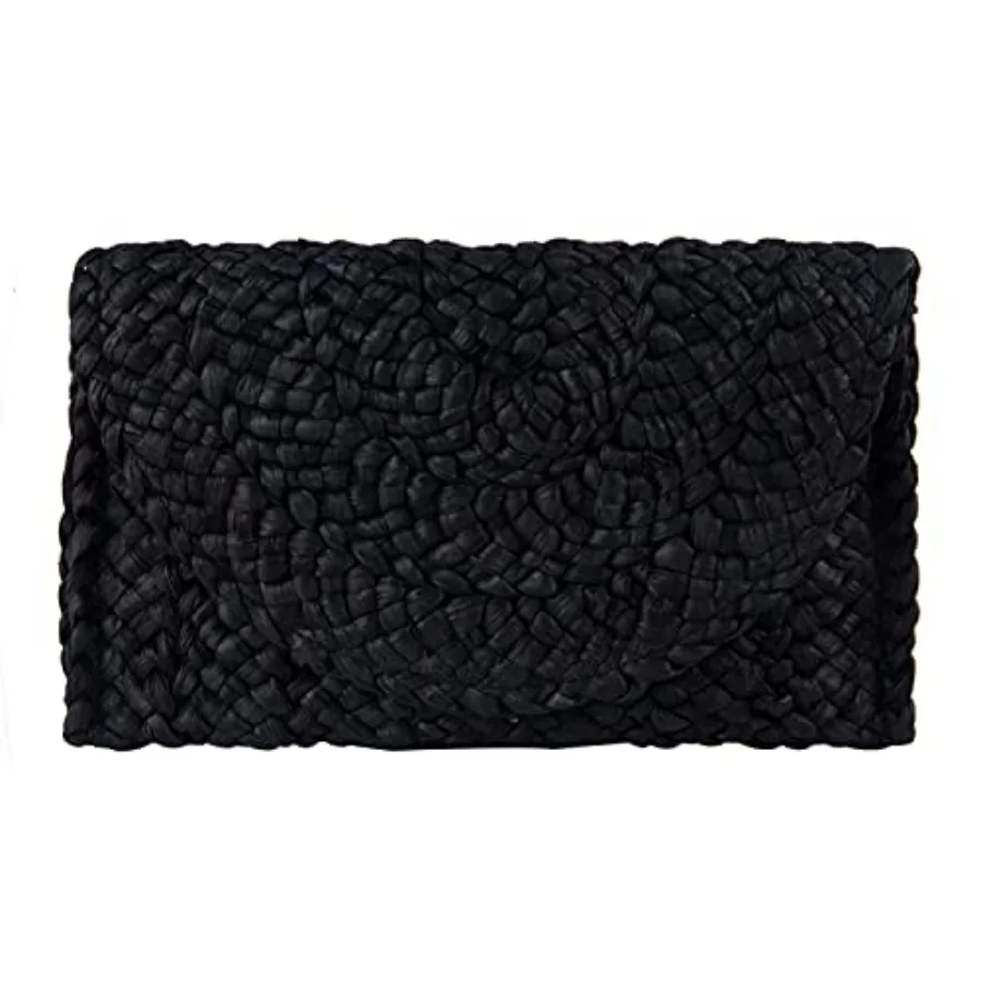

Straw Clutch Purses for Women Summer Beach Bags Envelope Woven Clutch Handbags