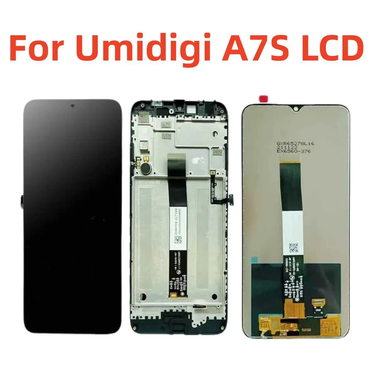 

100% Original New For UMIDIGI A7S LCD Display+Touch Screen Digitizer Assembly Tested LCD+Touch Digitizer for A 7 S