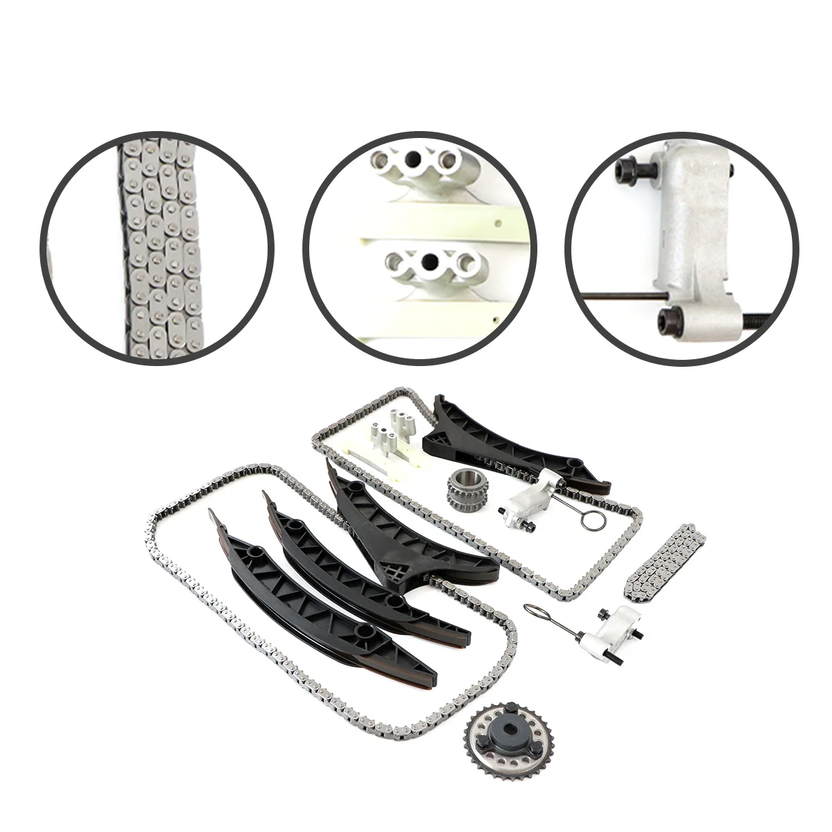 N63 Timing Chain Kit Camshaft Sprocket fits BMW 550 650 750 X5 X6 ALPINA B7 N63B V8 4.0L 4.4L Engine N63B40A N63B44A N63B44B New