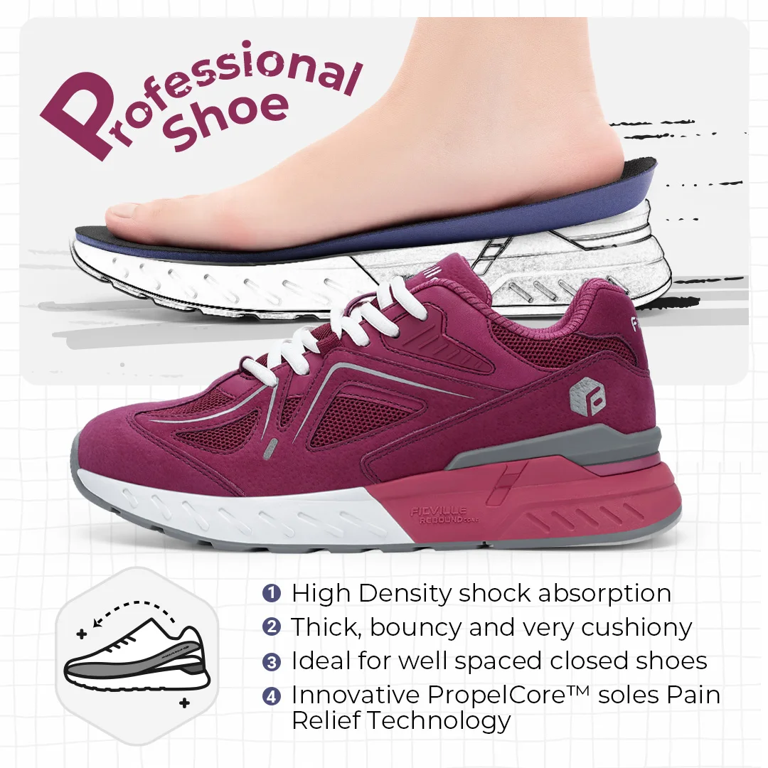 Women's FitVille Wide-Fit Lace-Up Sneakers — size and design detail 10