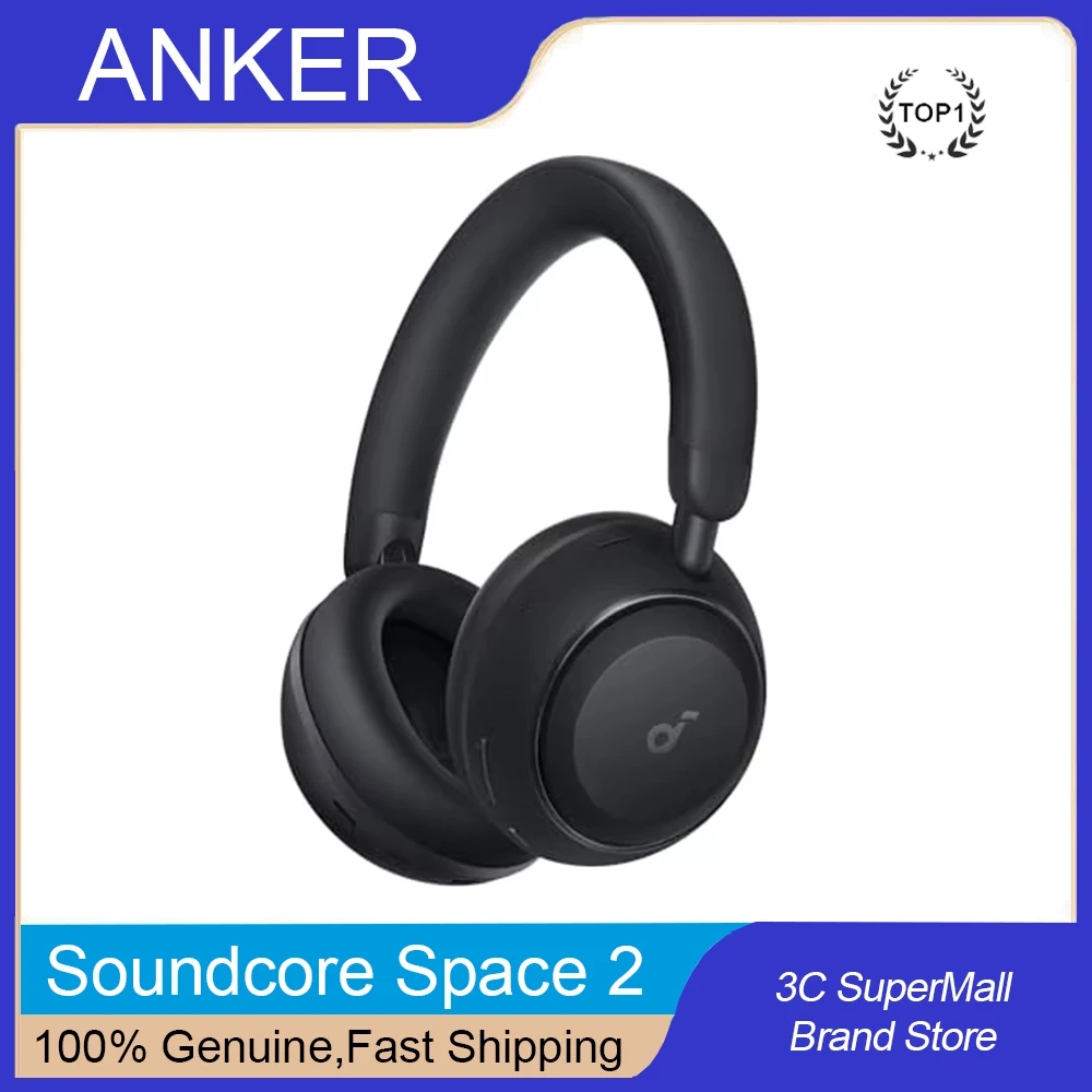 2026年新登場！ Anker Soundcore Space 2 ヘッドフォン、アクティブ