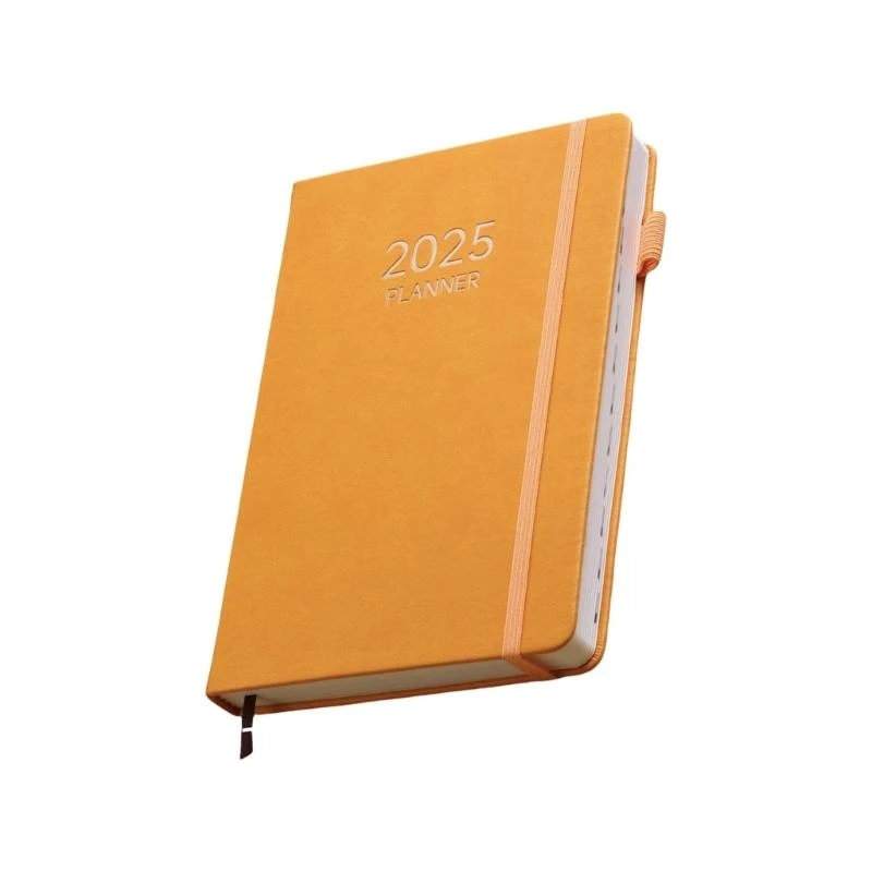 2025 Daily Planer des vollen Jahr