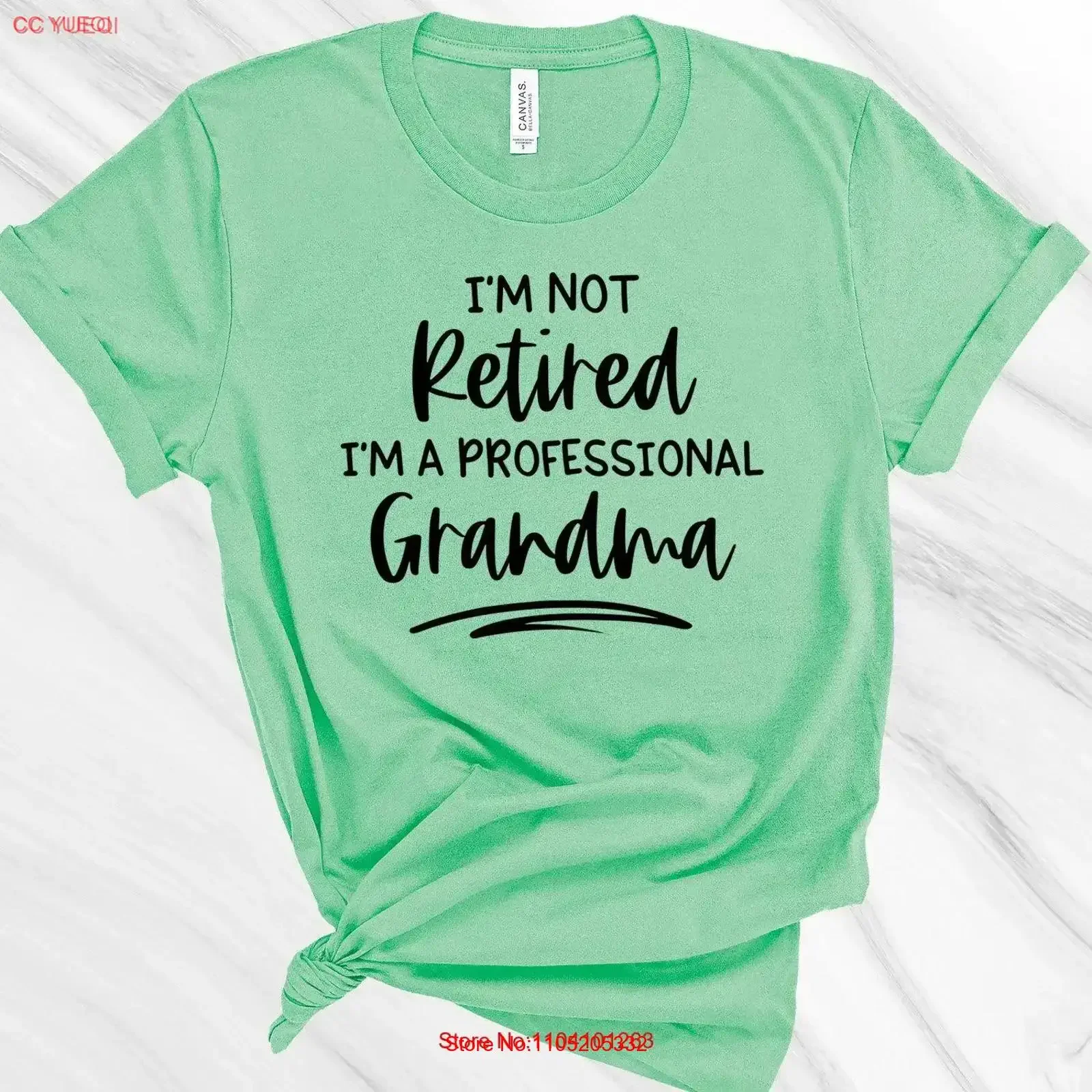 

Профессиональная футболка «Я не на пенсии» для бабушки, День матери, Рождество на день рождения, винтажная стираная унисекс, мягкая повседневная футболка с рисунком