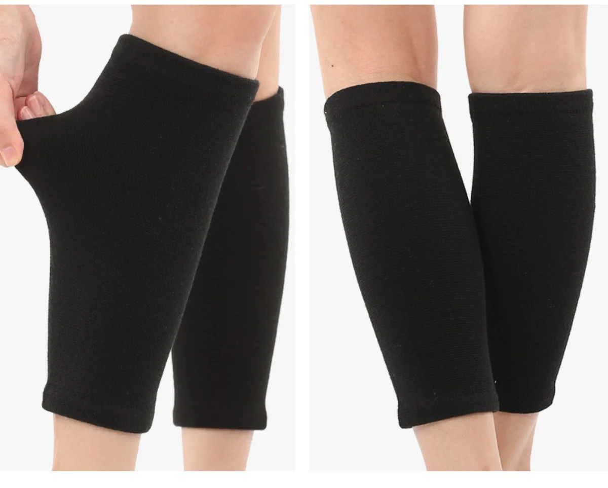 معدات الساق الواقية للرياضات الخارجية والجري. أغطية أرجل مرنة وجيدة التهوية للرجال والنساء. كرة السلة الاحماء ق #1