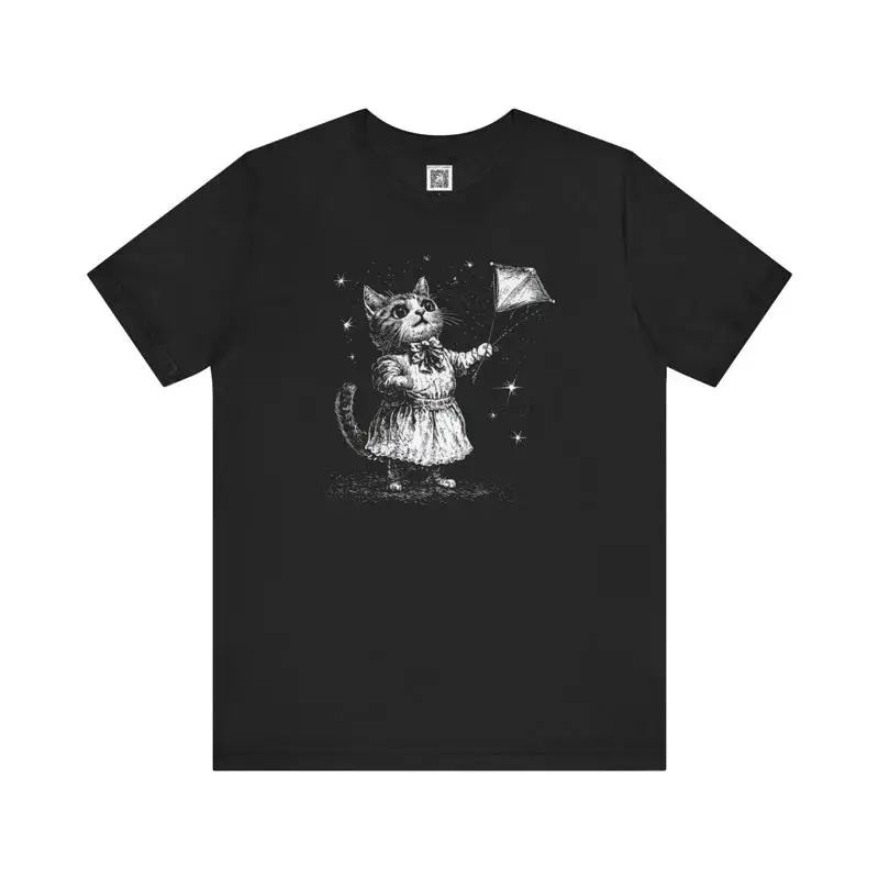 

Whimsical Cat T Shirt