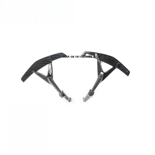 

Trade Assurance Dry Carbon Fiber Interior Trim Fit For 2011-2017 Aventador Steering Wheel Shift Paddle Replacement