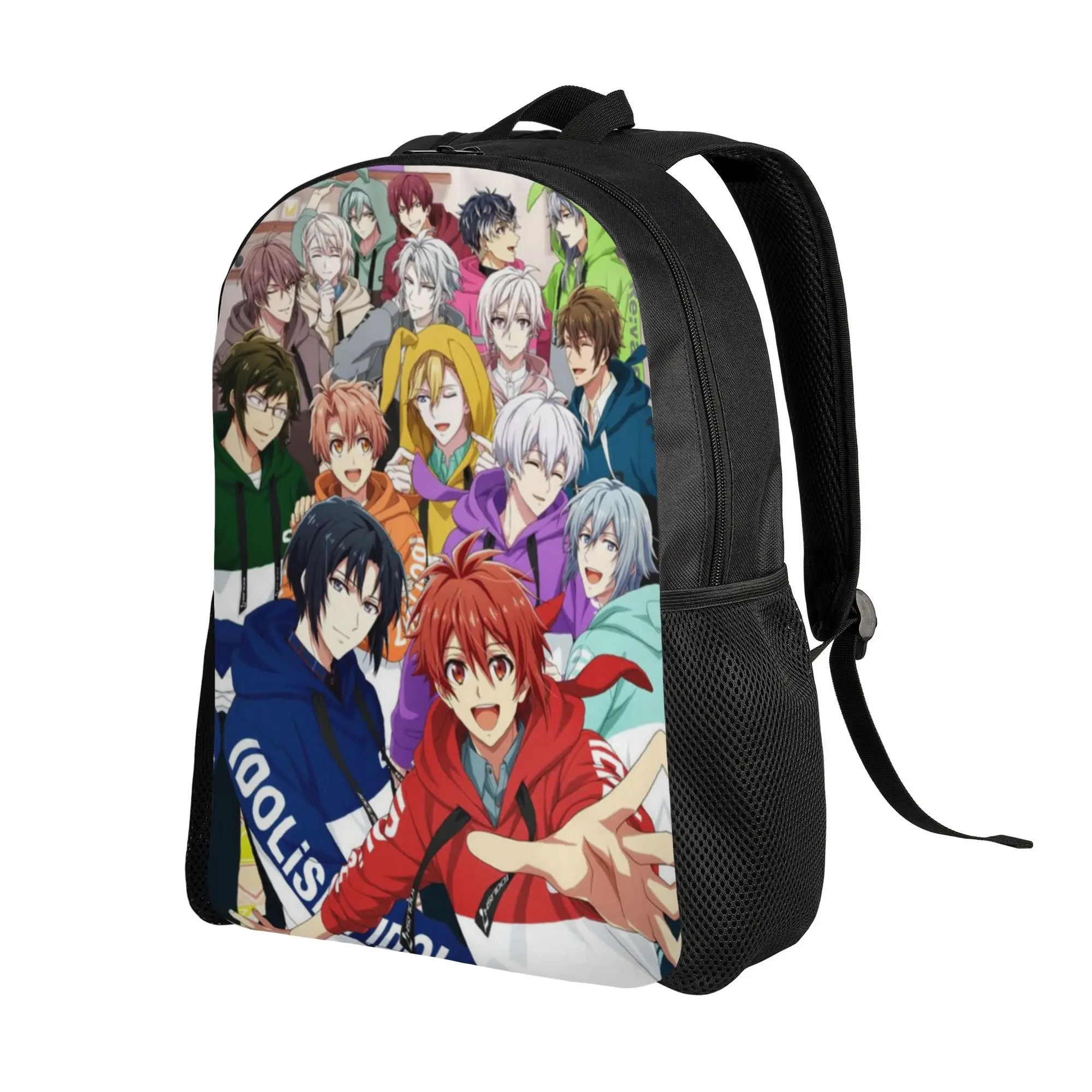 Back to school season Vintage Cartoon (3) Knapsack IDOLiSH7 Couple Backpack