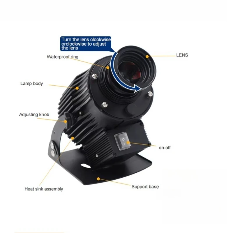 

Gobang Ocean Ripple Landscape Lighting Water Wave Pattern Logo Projector