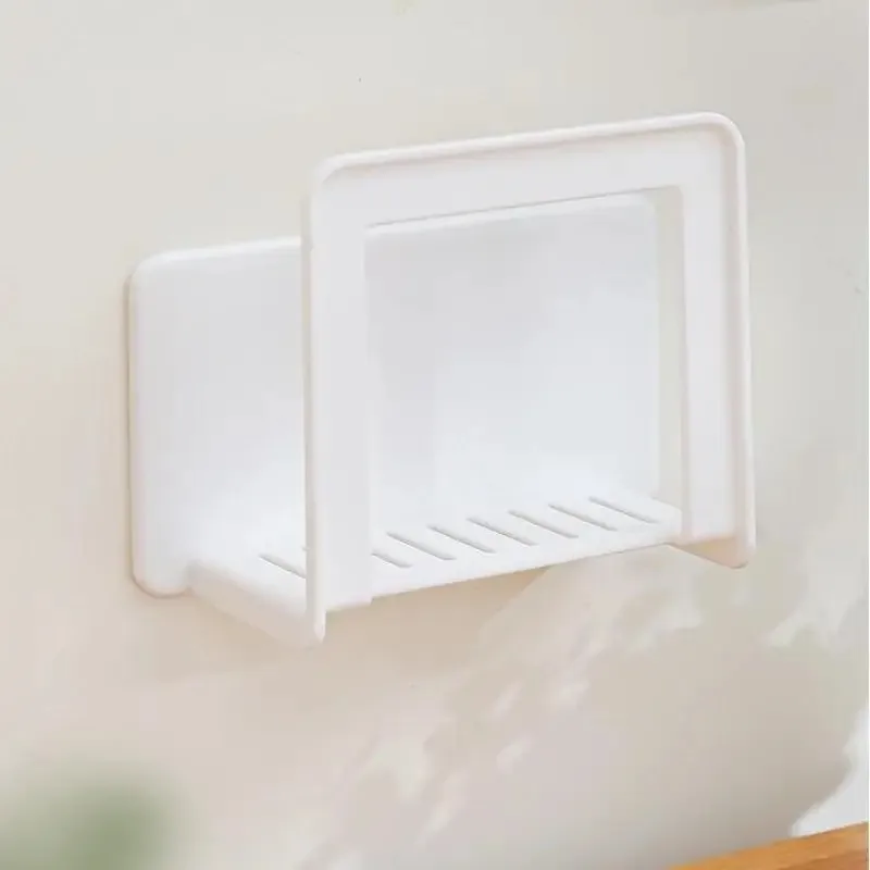 Wandmontierter Router-Regal-Organizer für kabellose STB-Netzwerkbox, reinweiß, kompakt, platzsparend, modernes Zuhause ​   WLAN-Router Brac