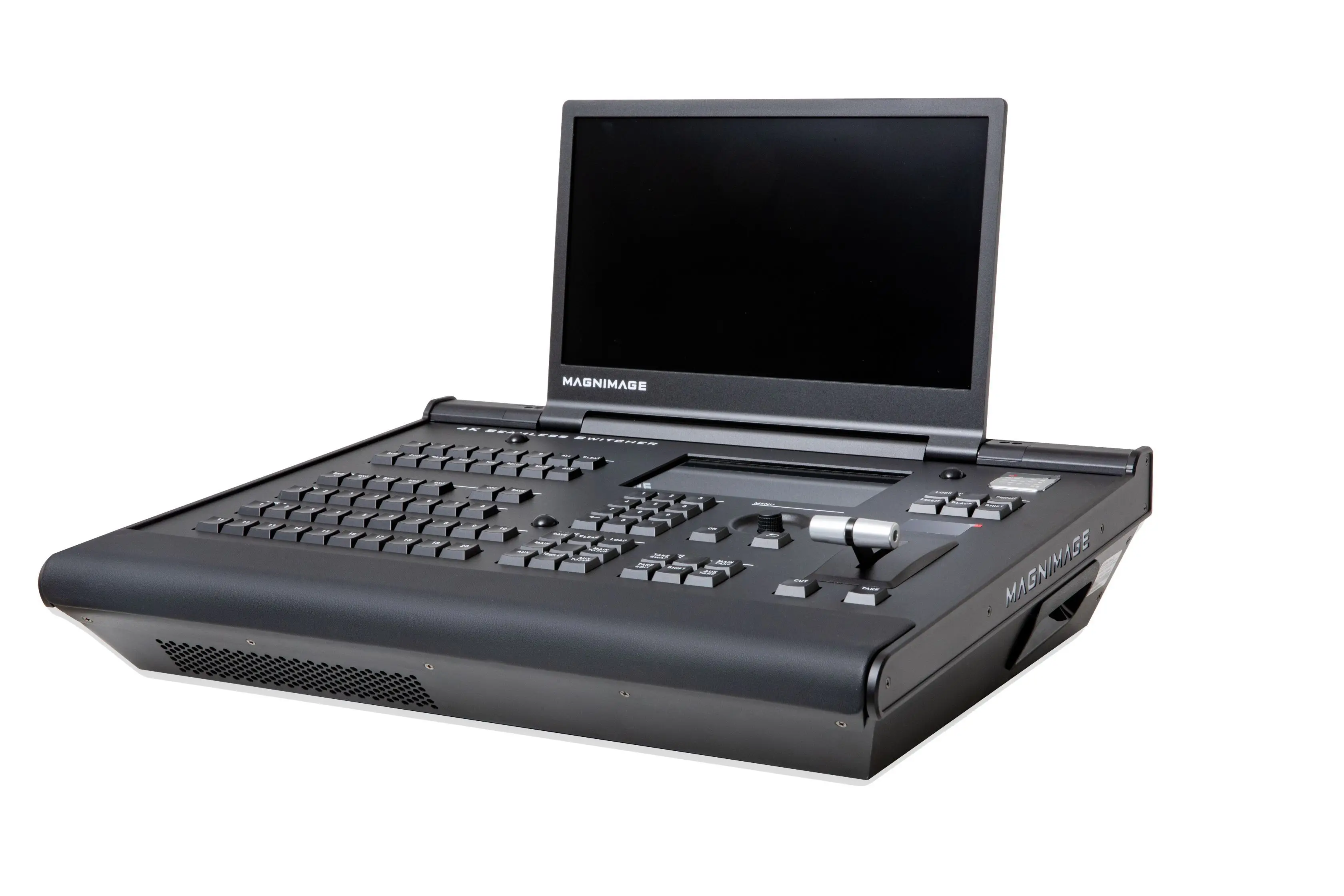 모니터 포함 MAGNIMAGE MIG-EC90Pro 비디오 콘솔 스위처, 풀 컬러 LED 디스플레이 출력, 12G SDI ec90pro, 올인원, 8k x 2k