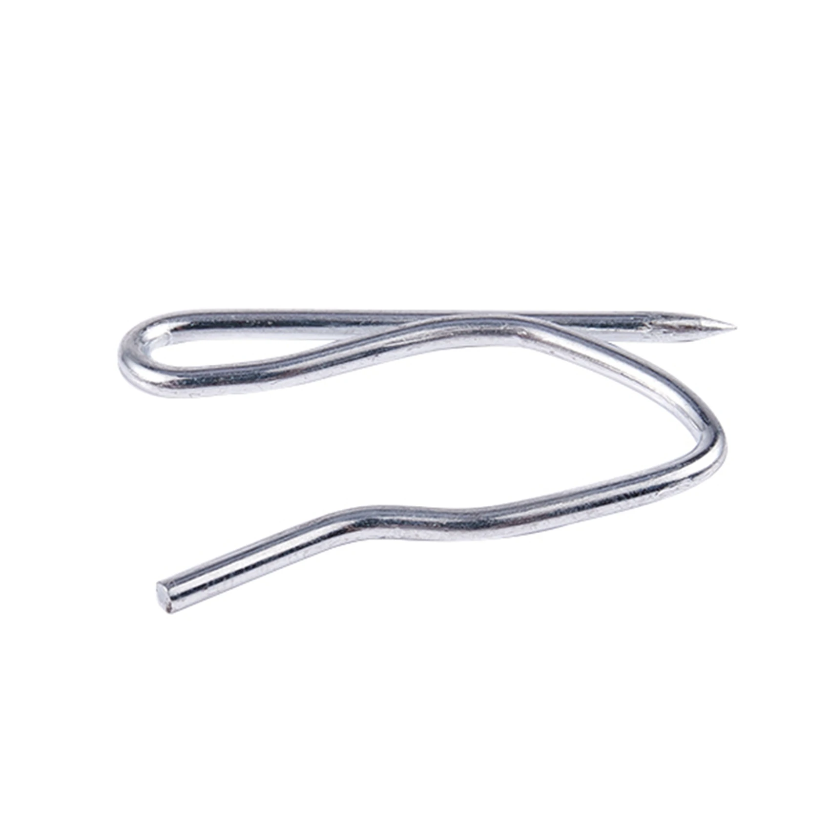 تعلمت - 40 قطعة من خطافات الستائر - فضي #1