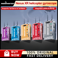 Radiomaster Nexus XR Helicopter gyroscope with built-in 2.4GHz ExpressLRS receiver CNC aluminum alloy shell Built in black box