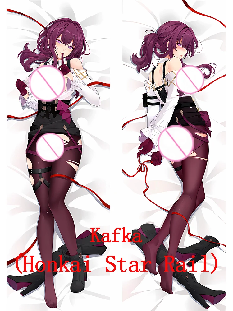 Dakimakura Kafka (Honkai Star Rail) Double-sided anime life-size hugging pillowcase Adult pillows cover