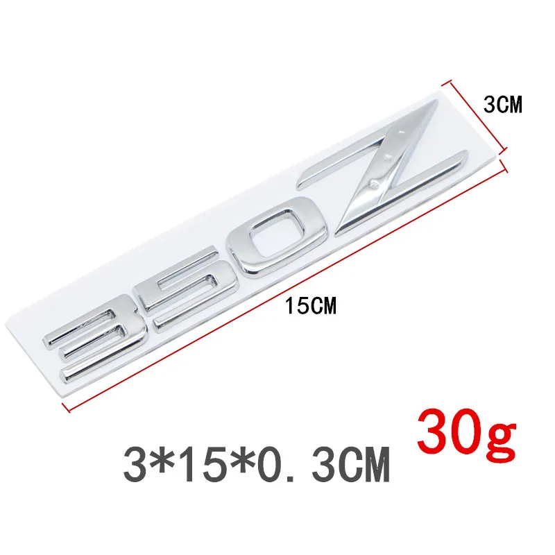 3D Metal Car Rear Trunk Logo Emblem Badge Sticker Decals For Nissan 350Z 370Z Fairlady Z Z3 Z34 Car Styling Auto Accessories - Image 3