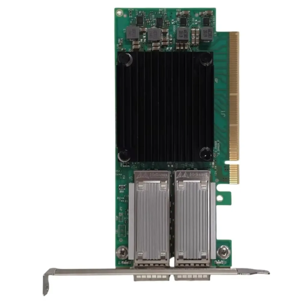 MCX516A-CDAT 100GbE Dual Port QSFP28 Adapter 9FTMY 71C1T Enterprise Server Network Card