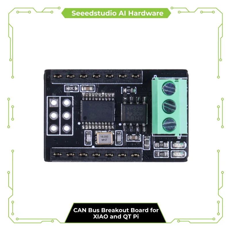 Seeed Studio Kan Breakout Board Bus Voor Xiao En Qt Py, Mcp2515 Controller, Sn65hvd230 Transceiver Chip