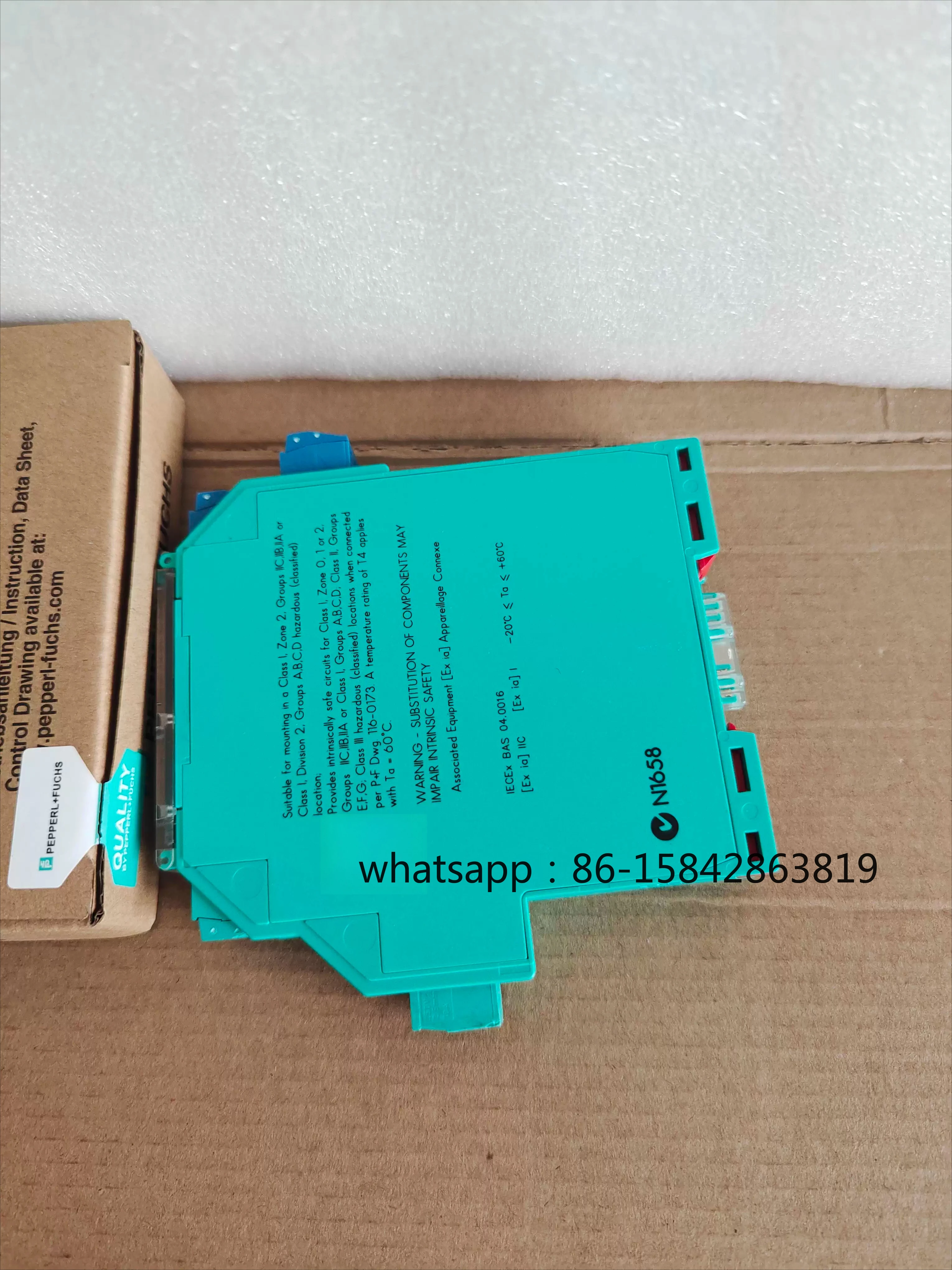 Safety Barrier KFD2-STC4-EX1 KFD2-STC4-EX2 KFD2-SR2-EX2.W -SR2-EX1.W