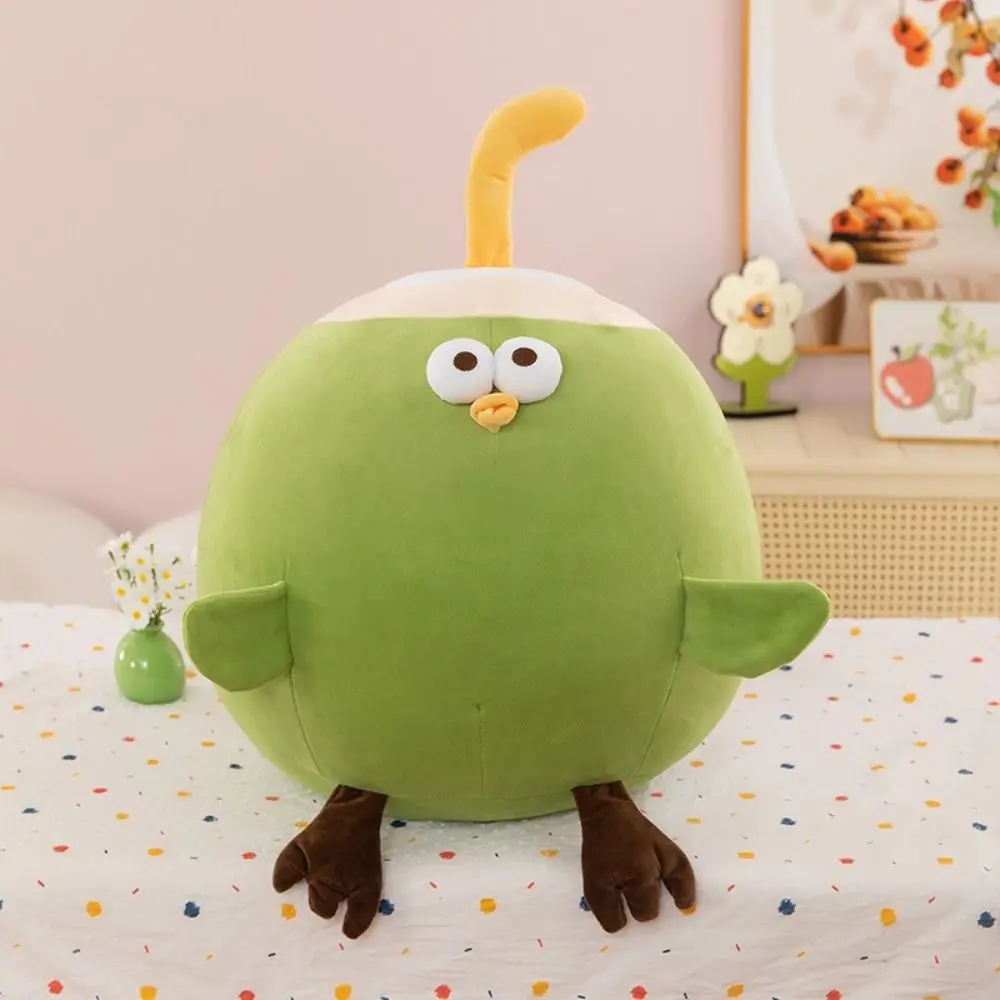 

PP Cotton Coconut Chicken Plush Toy Fluffy Comfortable Chick Doll Throw Pillow 30cm Cartoon Chicken Stuffed Doll Home Decor