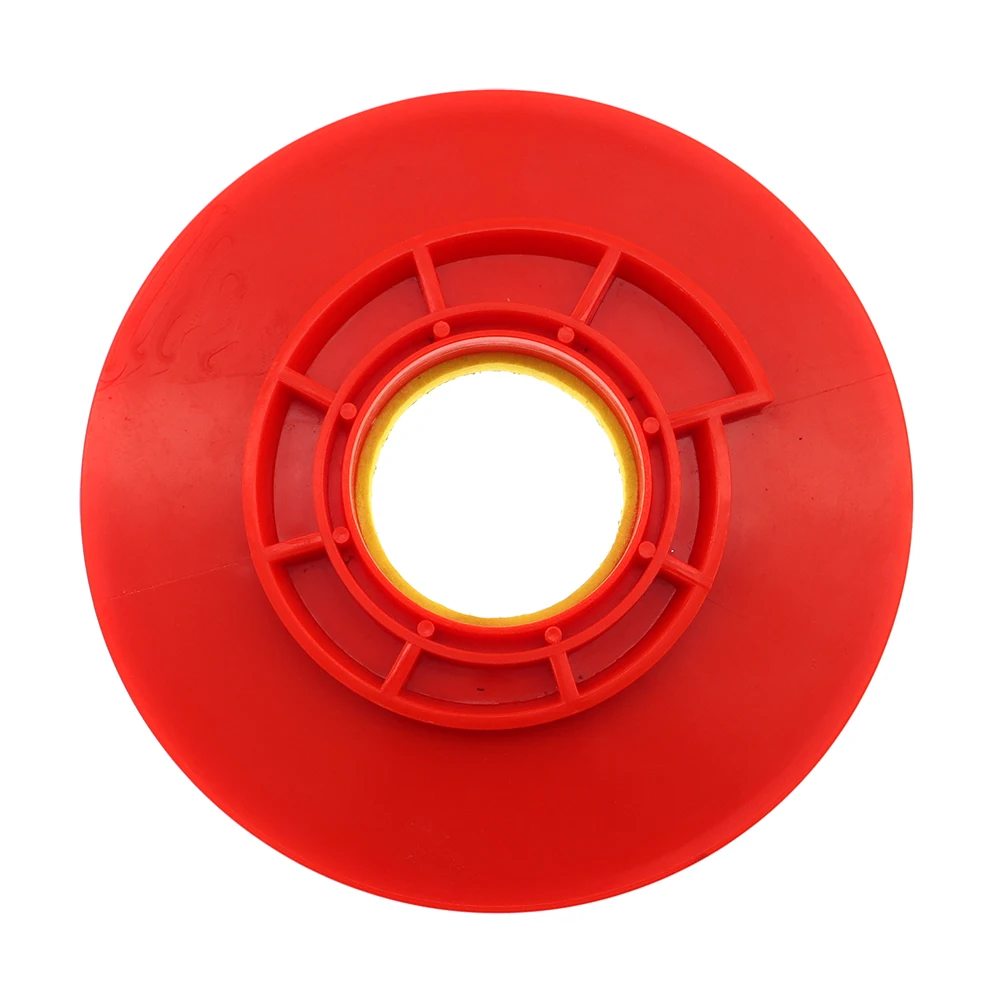 Imagem -02 - Snail Lock Gancho e Loop Backer Pad Backing Disc de Plástico Diamond Polishing Pads Back up Vermelho 150 mm pc