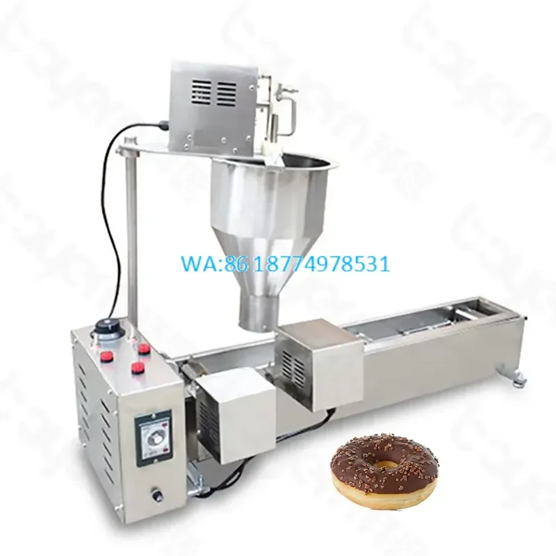 Wmwmnu Industrial Donut Making Commercial Automatic Small Doughnut Fryer for Sale