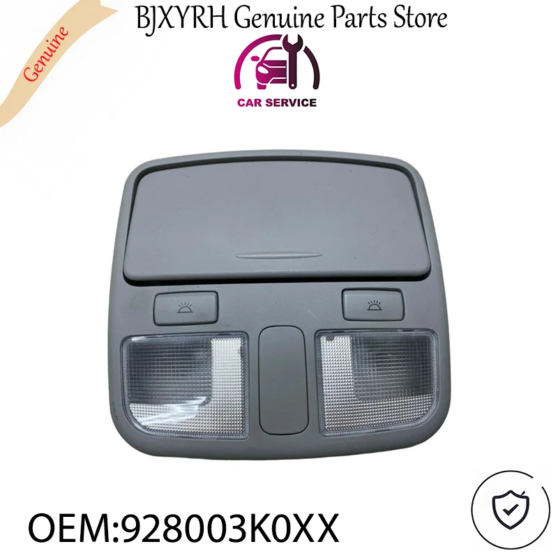 

928003K000 928003K001 Overhead Console with Map Lights for Hyundai Sonata NF 2006-2010 Gray OEM 92800-3K000 92800-3K001