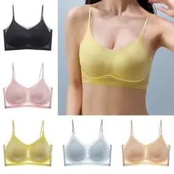 Summer Seamless Ultra-Thin Plus Size Ice Silk Comfort Bra, Seamless Comfort Bras, Ultra-Thin Breathable Bra