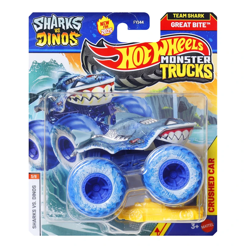 ホットウィール 1/64 ダイキャストカー シャーク ボーンシェイカー