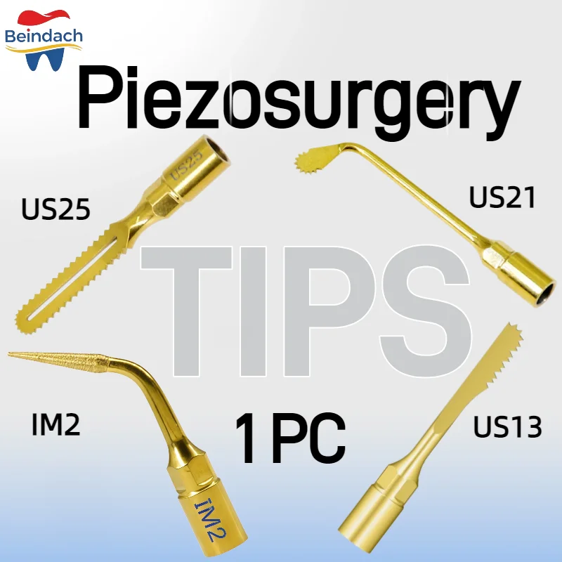 

1Pc Piezosurgery Ultrasonic Osteotomy Bone Surgery Endodontic Surgery Tip for Mectron Woodpecker EMS US13 US25 US21 IM2