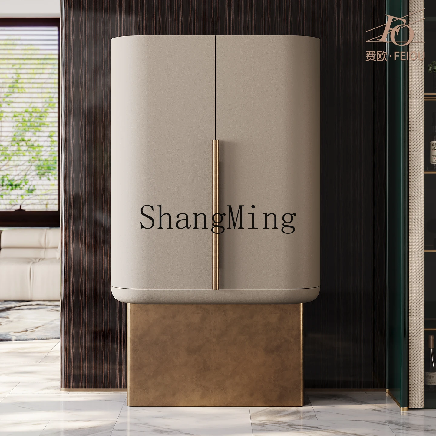 

CL Premium Light Luxury Wine Cabinet Dining Side Mansion Large Flat Bedroom Dining Hall Cabinet