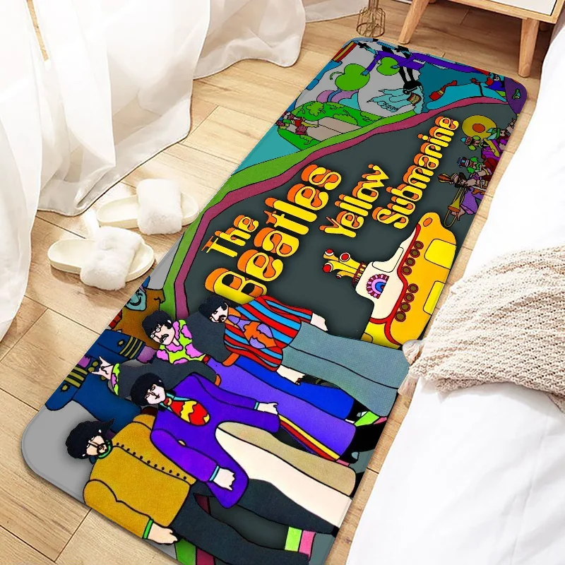 

Yellow Submarine Door Mat Entrance Non-slip Doormat Washable Kitchen Carpet Living Room Hallway Rugs Bathroom Bath Door Mats