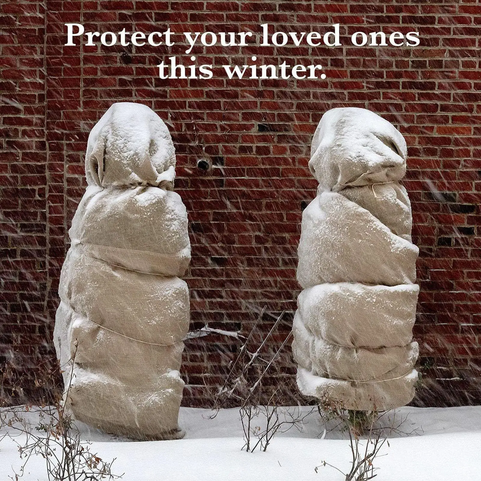 

Frost Cloths For Outdoor Plants Burlap Shade Cloth Natural Burlap Winter Plant Cover Bags For Fruit Tree Vegetable Berry Bush