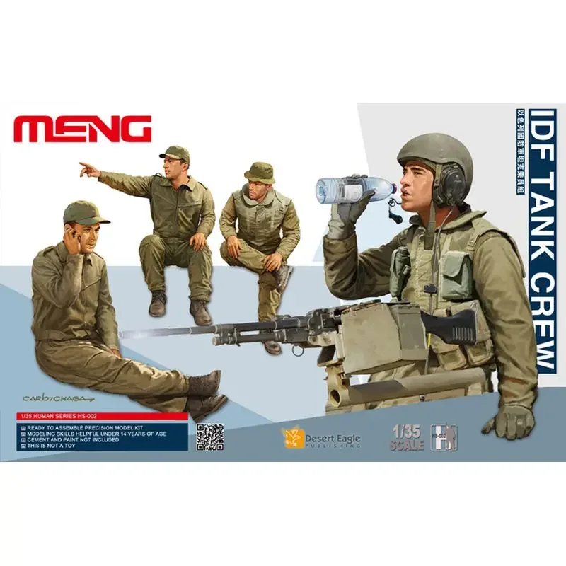 Meng Model HS-002 1/35 IDF-tankbemanning - Schaalmodelset