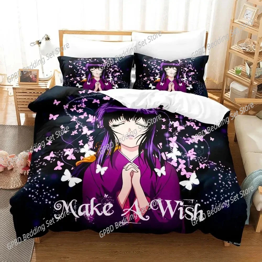 

New 3D Print Anime Basilisk Bedding Set Single Twin Full Queen King Size Bed Set Adult Kid Bedroom Duvetcover Sets Home Textiles