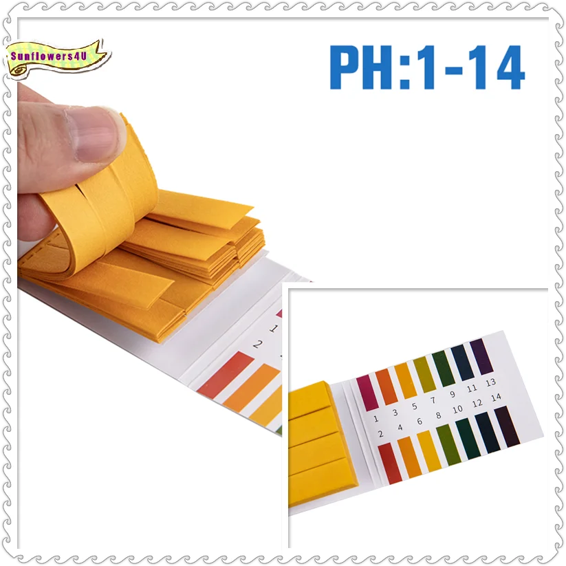80 Strips/pack PH Test Strips Full PH Meter PH Controller 1-14st Indicator Litmus Tester Paper Water Soilsting Kit Factory