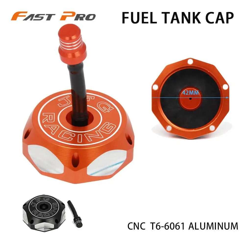 CNC Gas Fuel Tank Cap Cover Motorcycle For KTM Mini SX EXC EGS MXC LC4 50 85 105 125 200 250 300 350 400 450 520 525-625 Enduro