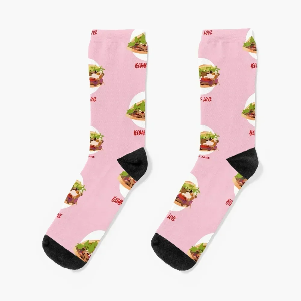 

kebab Socks basketball tennis anti-slip Socks Women's Men's