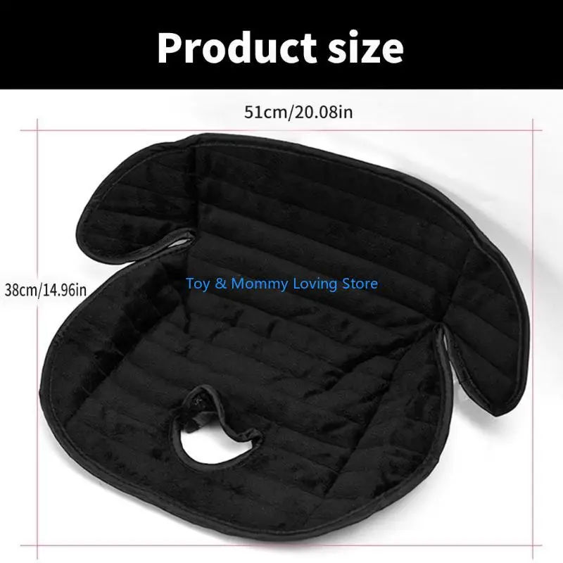 Y1QF بطانة جلوس آمنة للأطفال لعربات الأطفال وكراسي الطعام، لمسات ناعمة ومسامية، وسادة البول تمنع تلف السوائل #6